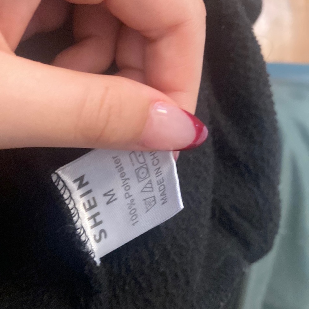 Womens cropped zip hoodie